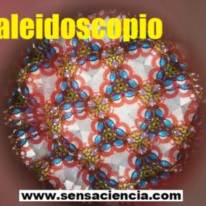 Caleidoscopio y reflexión de la luz