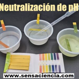 Experimento para niños sobre la neutralización de pH