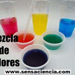 Experimentos sobre la mezcla de los colores primarios