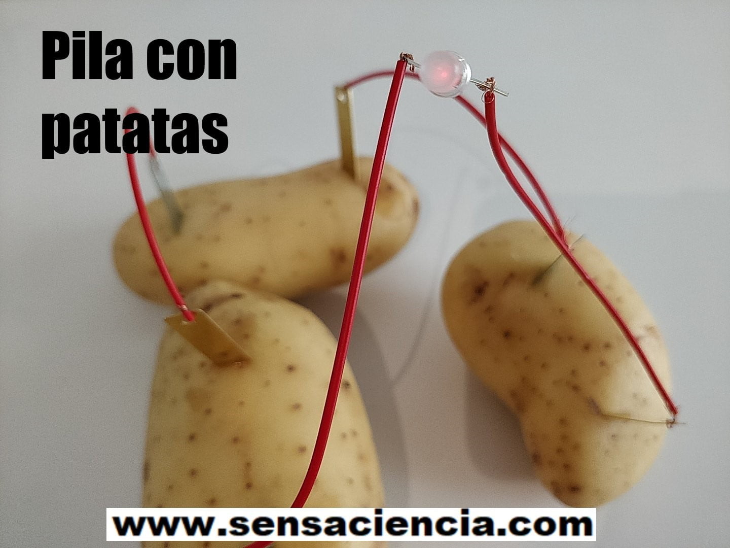 hacer una pila con patatas